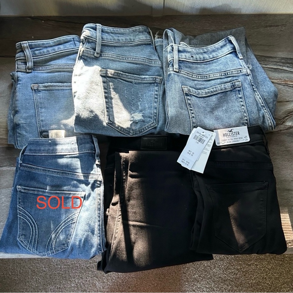 Bundle Abercrombie and Hollister Jeans